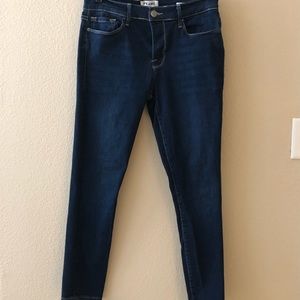 FRAME Denim Le Skinny de Jeanne Crop